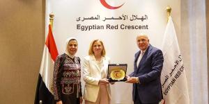 الهلال الأحمر يستقبل وزيرة خارجية النمسا مستعرضًا جهود مصر في الاستجابة لأزمتي غزة والسودان - لايف نيوز