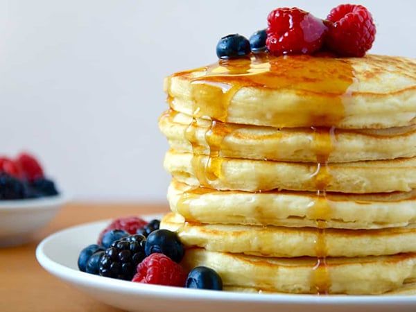 طريقة عمل بان كيك بدون بيض | Just Food