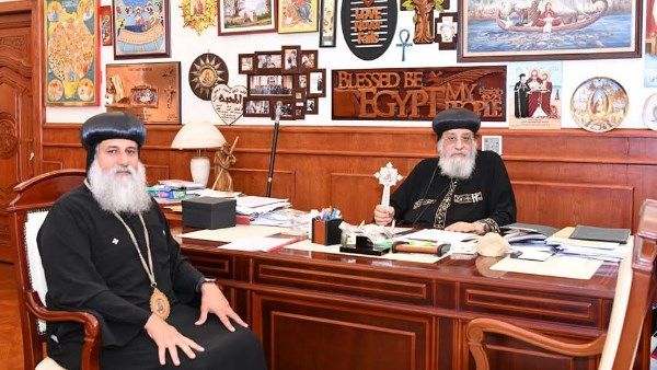 البابا تواضروس يستقبل عددًا من أساقفة المهجر .. صور البابا تواضروس يستقبل عددًا من أساقفة المهجر .. صور