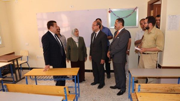 محافظ المنوفية: افتتاح توسعات مدرسة تتا وغمرين الإعدادية لتقليل الكثافة| صور