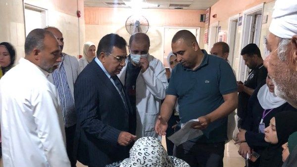 محافظ الدقهلية يتفقد مستشفى السنبلاوين لمتابعة الأداء الطبى محافظ الدقهلية يتفقد مستشفى السنبلاوين لمتابعة الأداء الطبى
