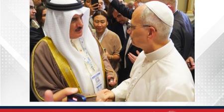 رئيس مجلس النواب يحضر استقبال "قداسة البابا" لرؤساء وممثلي البرلمانات في الفاتيكان - لايف نيوز