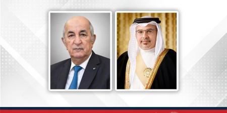 سمو ولي العهد رئيس مجلس الوزراء يهنئ رئيس الجمهورية الجزائرية بذكرى الاستقلال - لايف نيوز