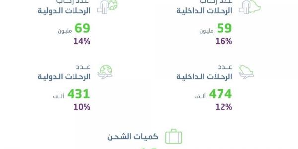 الإحصاء تنشر إحصاءات النقل الجوي 2024 - لايف نيوز