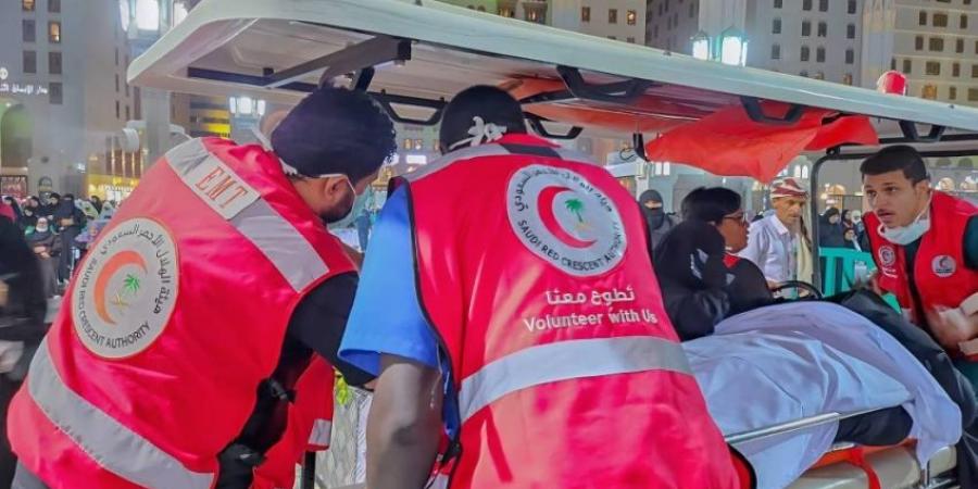 هلال المدينة يواصل جهوده لخدمة ضيوف الرحمن - لايف نيوز