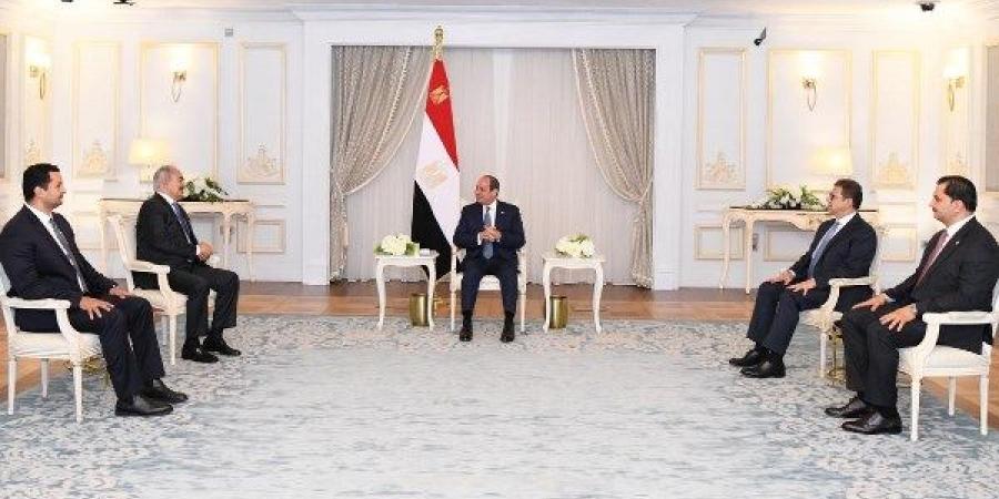 الرئيس السيسي: استقرار ليبيا يبدأ بخريطة طريق سياسية وانتخابات شاملة.. فيديو - لايف نيوز