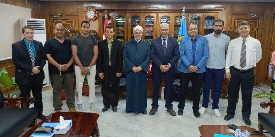 إيفاد أعضاء هيئة تدريس بجامعة الأزهر للصين ضمن برنامج التبادل الثقافي والعلمي.. صور - لايف نيوز
