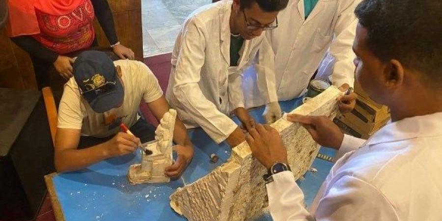 قوالب الصب محاضرة بـ متحف التحنيط - لايف نيوز